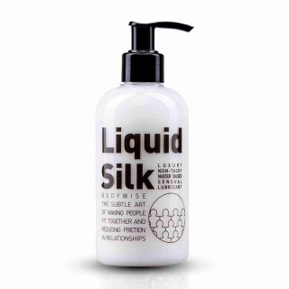 Bodywise Liquid Silk 250ml - Hipoalergiczny żel intymny na bazie wody z silikonem