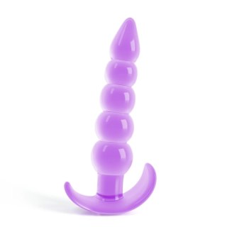 Crushious Draco korek anatomiczny Lila 12 cm ergonomiczny silikon