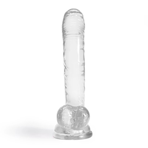 Crushious Hudini Clear - elastyczny model anatomiczny z przyssawką 17,5 cm