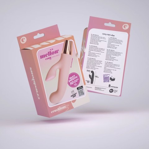 Crushious Mellow Cony Mini Rabbit Pink - kompaktowy model silikonowy