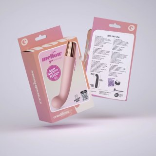 Crushious Mellow Gee Mini - kompaktowy masażer strefy G, rożowy