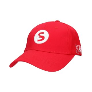Shots Baseball Cap 30th Anniversary Czerwona Bawełna Limitowana