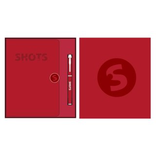 Shots Notebook Set - Zestaw Notatnikow z Motywem Premium, 2 sztuki