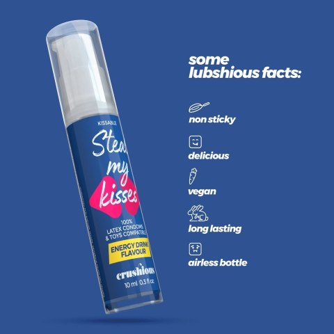 Steal My Kisses żel nawilżający 10ml smak napoju energetycznego