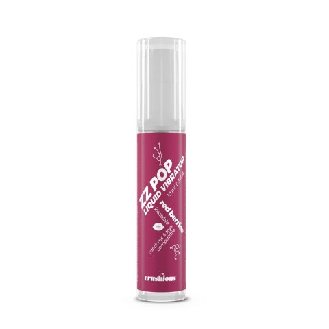 ZZ Pop Kissable Liquid Red Berries 10ml - żel smakowy z efektem pulsującym