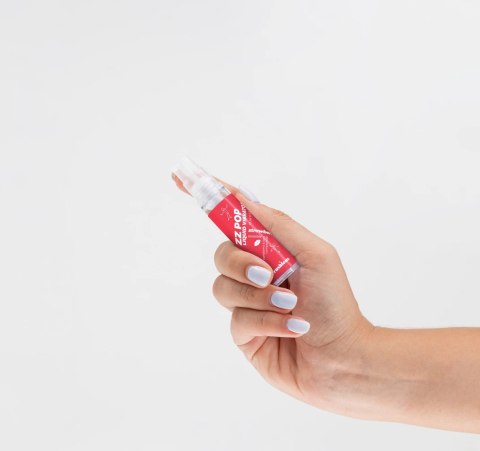 ZZ Pop Kissable Liquid Strawberry 10ml - Żel aromatyczny z efektem wibracji
