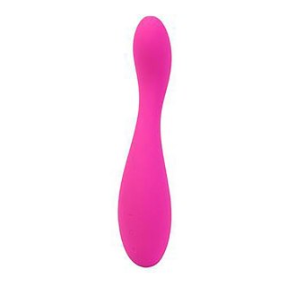 Adam & Eve Emma - silikonowy wibrator ładowalny, ergonomiczny 10 cm