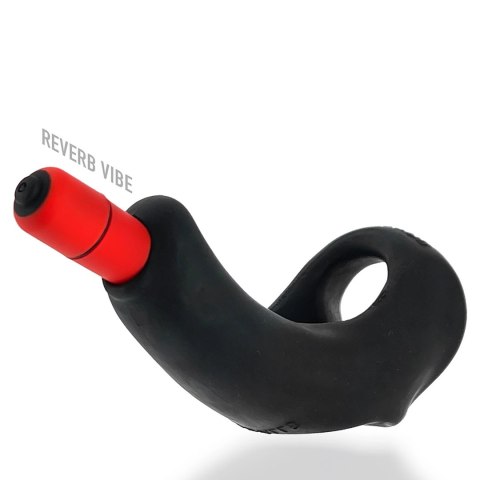 Hunkyjunk Buzzfuck Taint Vibe Sling Tar Ice - model z wibracją, elastyczny