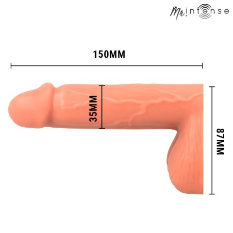 MR INTENSE Floppy Packer M - anatomiczny model silikonowy, średni