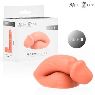 MR INTENSE Floppy Packer S - anatomiczny model silikonowy, beżowy