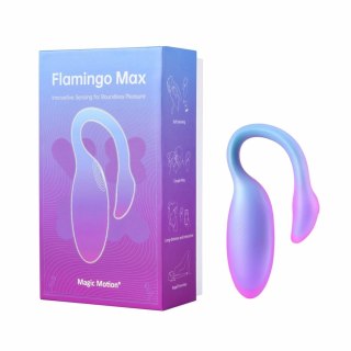 Magic Motion Magic Flamingo Max Blue - Inteligentne Jajko Wibrujące, Bluetooth