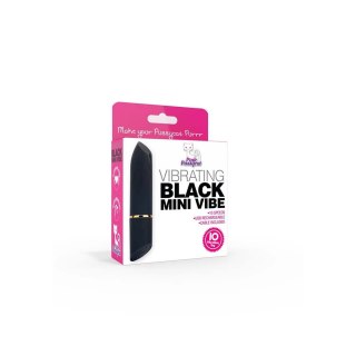Pink Pussycat Black Mini Vibe - kompaktowy model w formie szminki, USB