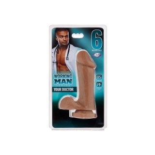 Working Man Your Doctor model 15 cm z przyssawką PVC bezzapachowy