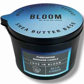 Eye of Love Bloom Blue Ember świeca do masażu z feromonami 150ml