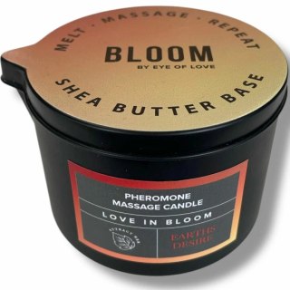 Eye of Love Bloom Earths Desire świeca do masażu z feromonami 150ml