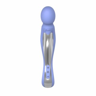 Teazers Curved Wand masażer silikonowy fioletowy USB wodoodporny