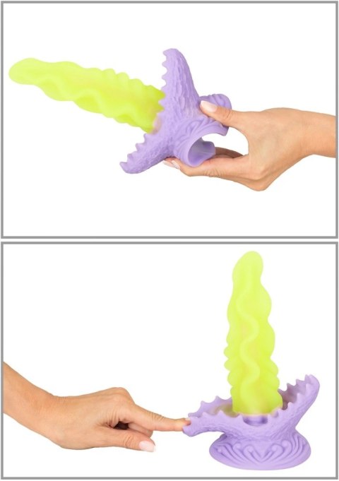 Beasty Cocks Passion Plant LED silikonowy model z podświetleniem 22cm
