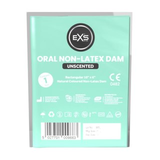 EXS Non-Latex Oral Dam Bezsmakowa Powłoka Ochronna 1 sztuka