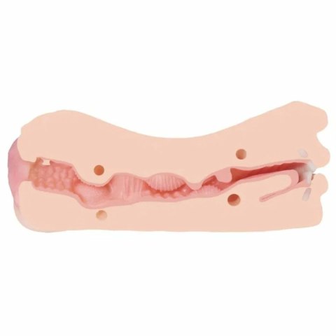 Seiraku Toys XTC Japan NUPU 3 Dual System - Model z Dwoma Otworami i Teksturami