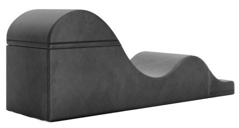 Liberator Aria Flip Chaise 22" czarna - ergonomiczna leżanka składana