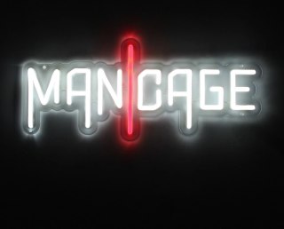 Mancage LED Neon - dekoracyjny szyld świetlny z adapterem EU