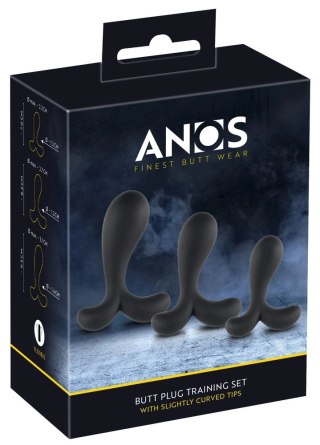 ANOS Zestaw 3 korkow treningowych silikonowych z anatomiczną końcowką