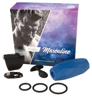 You2Toys Magic Shiver Masculine - kompaktowa maszyna intymna z miękką teksturą