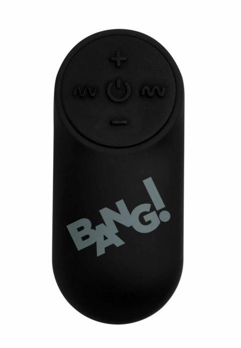 Bang! Mini wibrujący masażer punktowy Purple - kompaktowy, wodoodporny