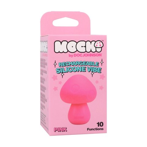 Blush Novelties Mushroom Vibe silikonowy masażer wodoodporny rożowy