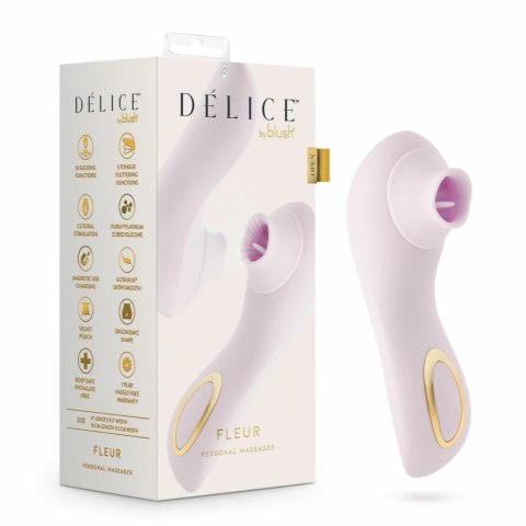 Blush Delice Fleur Air Pulsing Barely Purple - System bezdotykowy, silikonowy