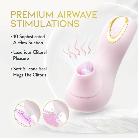 Blush Delice Fleur Air Pulsing Barely Purple - System bezdotykowy, silikonowy