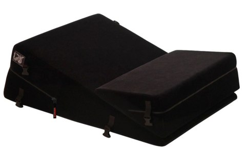 Liberator Wedge/Ramp Black Label zestaw z pasami - czarny, anatomiczny