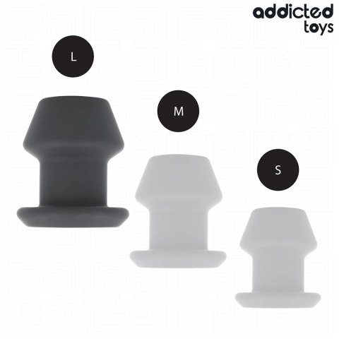 Addicted Toys Extreme Hollow Plug L silikonowy anatomiczny 10,4 cm