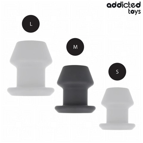 Addicted Toys Extreme Hollow Plug M silikonowy anatomiczny 8,7 cm