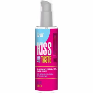 Intt Kissable żel rozgrzewający do masażu o smaku jeżyny 55 ml