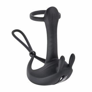 Evolved Novelties Saddle Up Black - Pierścień wibrujący 7 trybow