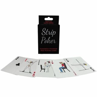 Kheper Games Strip Poker - Talia Kart do Gry z Motywem Humoru 54 szt.