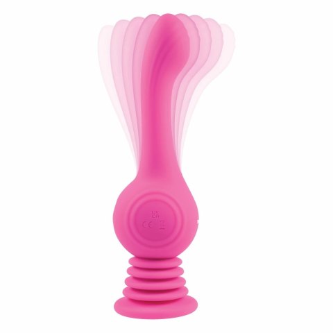 Evolved Gyro Vibe model z przyssawką rożowy silikon USB