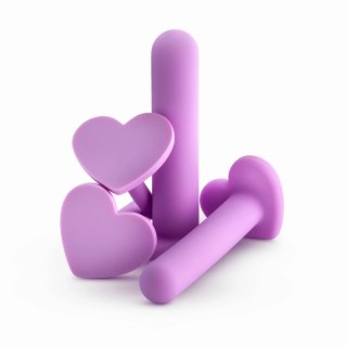 Blush Wellness Zestaw Anatomicznych Rozszerzaczy Silikonowych Fioletowych 4szt