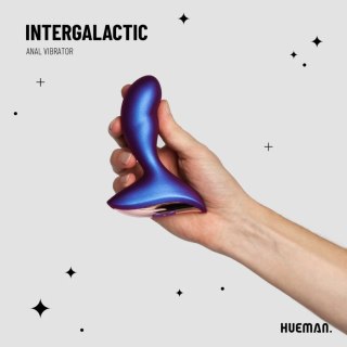 Hueman Intergalactic model zdalnie sterowany, silikonowy wibrator analny