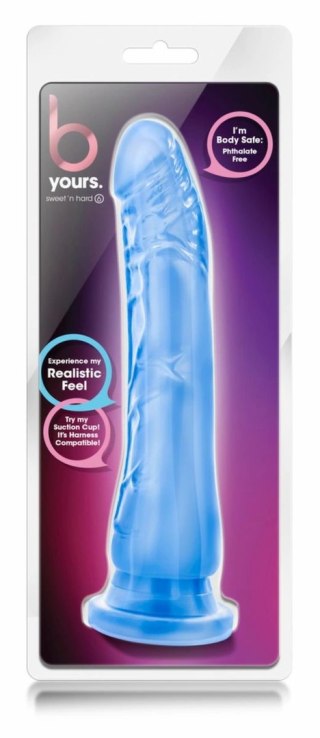 Blush B Yours Sweet 'N Hard Blue - model anatomiczny z przyssawką