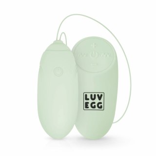 LUV EGG Zielony - Wibrujące Jajko z Pilotem i 12 Trybami Pracy