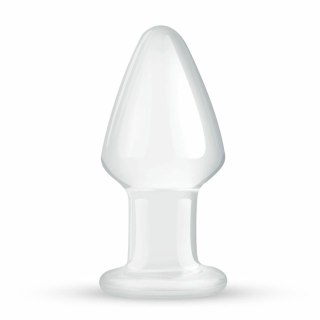 Glas No. 25 - Szklany korek anatomiczny, średni rozmiar, 4,6 cm