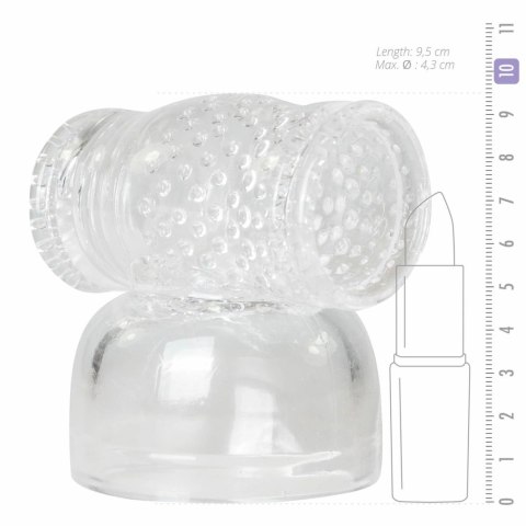 Easytoys Clear Nakładka Uniwersalna na Masażer Wand Transparentna