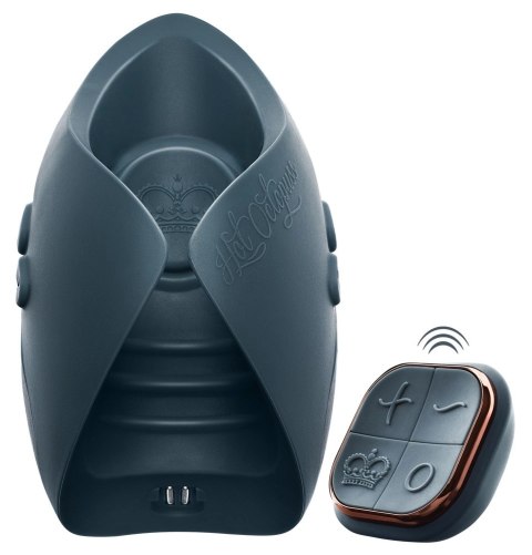Hot Octopuss Pulse Duo 2025 - Intymny masażer z technologią PulsePlate, czarny
