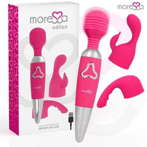 Moressa Odilon Premium - Masażer silikonowy USB, 7 trybow, 25 cm
