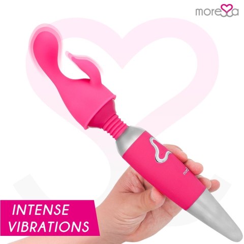 Moressa Odilon Premium - Masażer silikonowy USB, 7 trybow, 25 cm