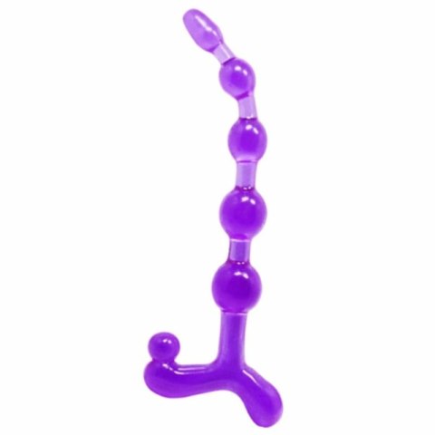 Baile Bendy Twist kulki anatomiczne lilakowe elastyczne TPR