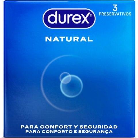 Durex Natural Comfort Easy-On prezerwatywy 3 szt. anatomiczne 56mm