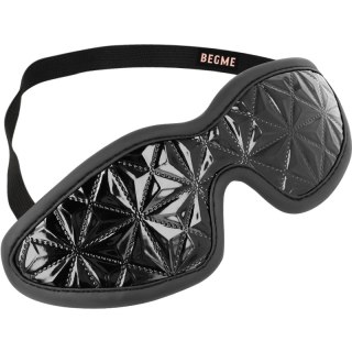 BEGME Maska Zakrywająca Oczy Premium Black Edition Neoprenowa Podszewka